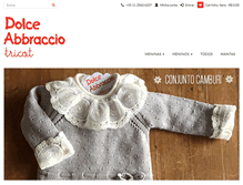 Tablet Screenshot of dolceabbraccio.com.br